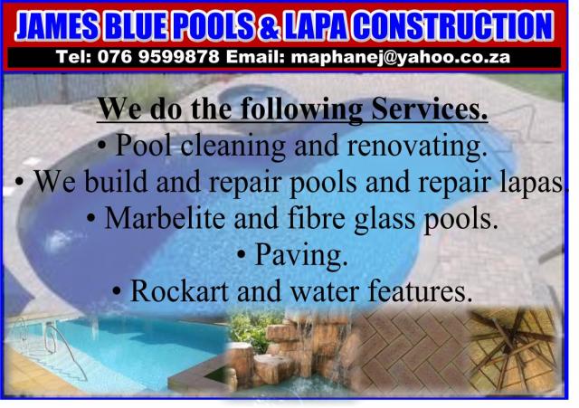 James Blue Pools and Lapa Construction