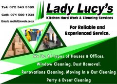 Lady Lucy’s Kitchen Hard Work & Cleaning Services