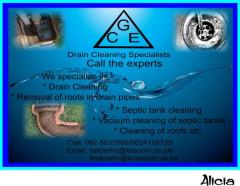 GCE Drain Cleaning Specialists