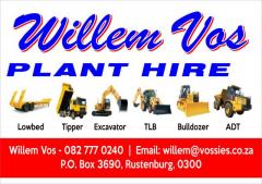 Willem Vos Plant Hire