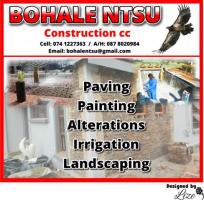 Bohale Ntsu Construction cc