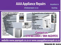AAA Appliance  Repairs