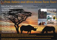 PRIDE SAFARIS AND AFRICA BORWA FARM TOURS