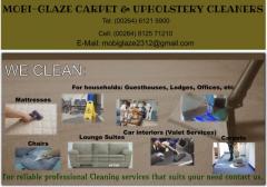 Mobi-Glaze Carpet & Upholstery Cleaners