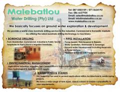 Malebatlou Water Drilling (Pty) Ltd