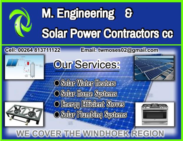 M. Engineering & Solar Power Contractors cc