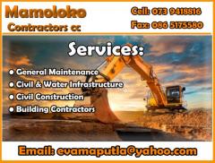 Mamoloko Contractors cc