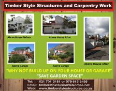 Timber Style Structures and Carpentry Work