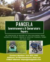 PANGELA LAWNMOWERS & GENERATORS