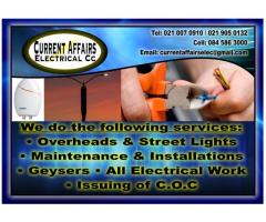 Current Affairs Electrical Cc
