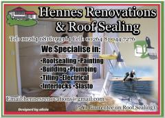Hennes Renovations  & Roof Sealing
