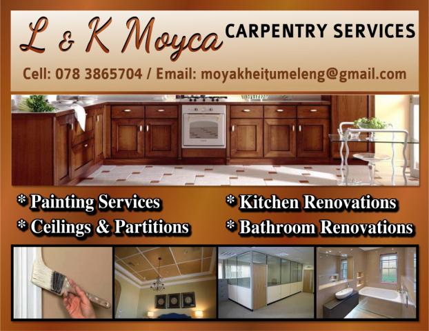 L & K Moyca Carpentry Services