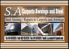 S.A. Carports Awnings and Steel