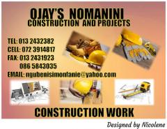 O JAY'S Nomanini Construction and Projects