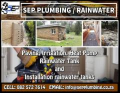 Sep Plumbing / Rainwater
