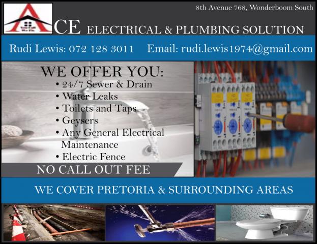 Ace electrical & Plumbing Solution