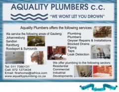 Aquality Plumbing cc