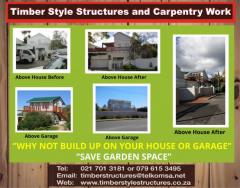 Timber Style Structures and Carpentry Work