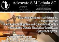 Advocate S M Lebala SC