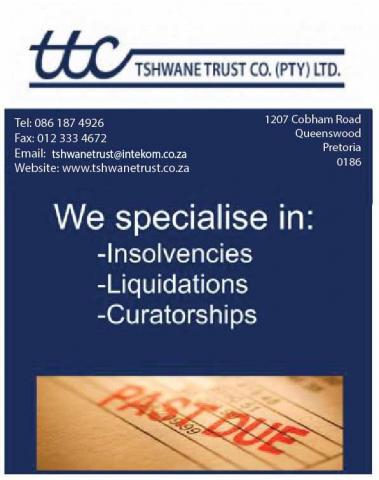 Tshwane Trust Company (Pty) Ltd. Pretoria